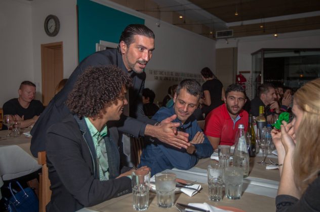 Staff Party - Magic right under their nose #magicianmalta #brianrole
