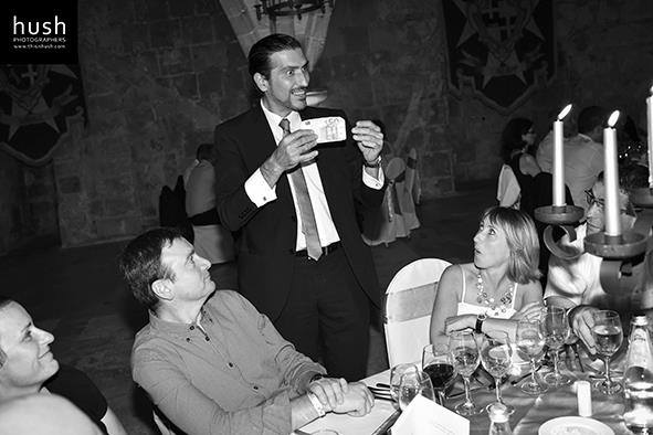 Corporate Event - Magic with borrowed money #magicianmalta #corporatemagician