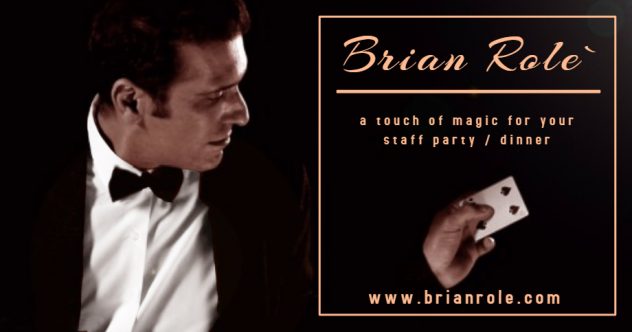 Brian Role - Magician in Malta Close up Magic for corporate events and weddings #magicianmalta Magician Malta